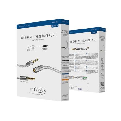 Inakustik Premium 3,5mm Mini Jack > 3,5mm Mini Jack 1,5m