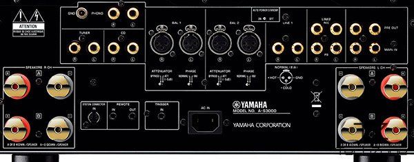 Yamaha A-S3000 Black/Piano Black