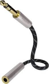 Inakustik Premium II Extension Klinke 3.5 male > 6.3 female 3.0m