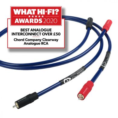 CHORD ClearwayX 2RCA to 2RCA 0.5m